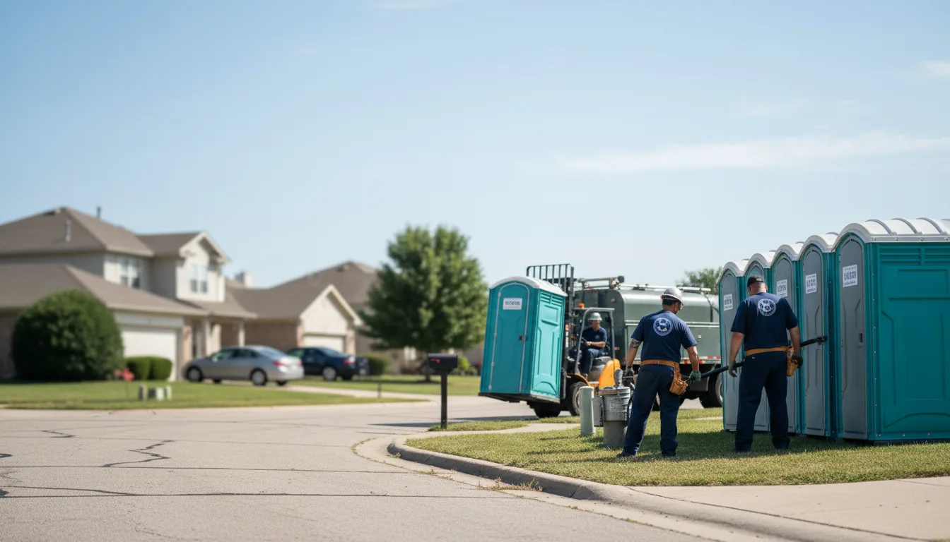 Porta Potty Rental in Hornbeck, LA near me